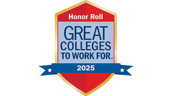 Great Colleges to Work For badge 2025.