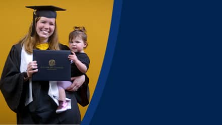 Alyson Mullen, a 2025 bachelor of science in criminal justice graduate from SNHU.