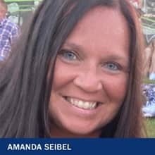 Amanda Seibel with the text Amanda Seibel