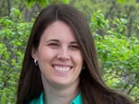 Annie Clupshas, who earned her degree from SNHU in 2015.