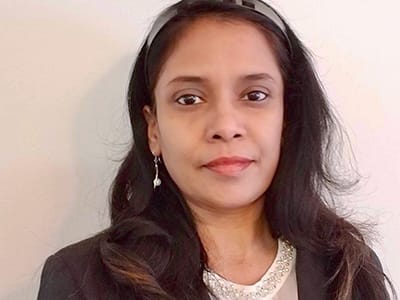 Ashrafi Ahmed, who earned her online master's in management with a concentration in construction management from SNHU in 2019.