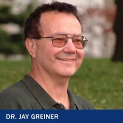 Dr. Jay Greiner, an adjunct social sciences instructor at SNHU.
