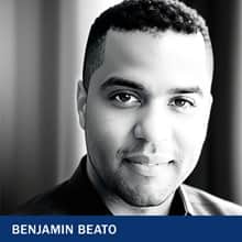 Benjamin Beato with the text Benjamin Beato