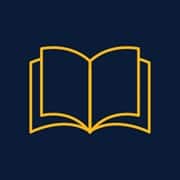 An icon of an open book