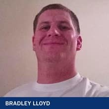 Bradley Lloyd with the text Bradley Lloyd