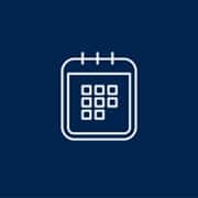 Calendar icon.