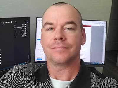 Chris Insco, who earned his bachelor's in public administration from SNHU in 2021.