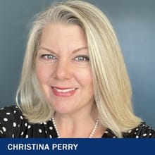 Christina Perry with the text Christina Perry 