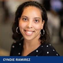 Cyndie Ramirez with the text Cyndie Ramirez