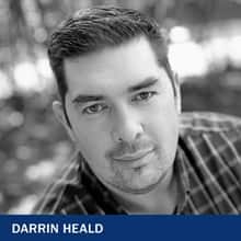 Darrin Heald with the text Darrin Heald