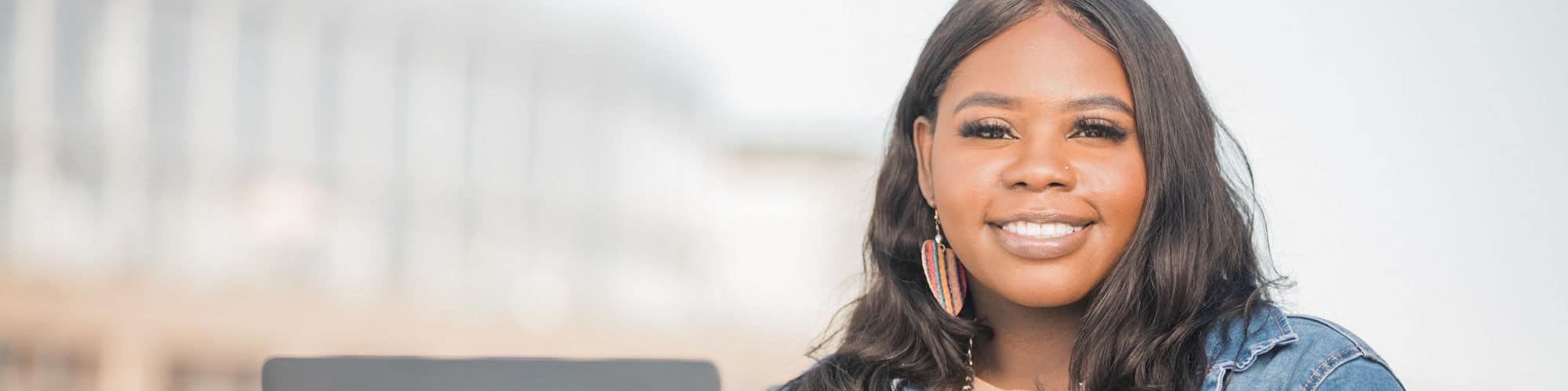 Tanzania Fair, who earned her degree in 2020 and lives in Washington DC.