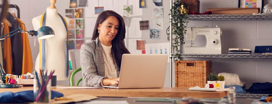 An entrepreneur with a degree running the business they own