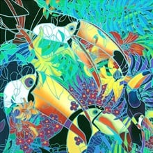 An art piece Ben Van Beusekom designed for a Disney theme park attraction.