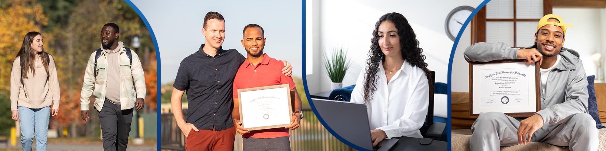 An abstract collage of diverse students.