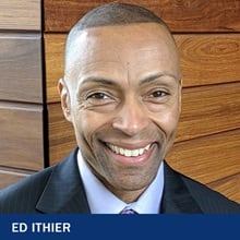 Ed Ithier with the text Ed Ithier 