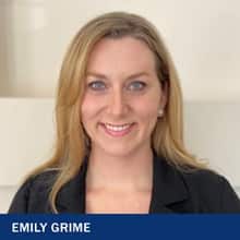 Emily Grime, a project management adjunct faculty member at SNHU.