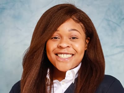 Erika Patrick, who earned her degree from SNHU in 2021.