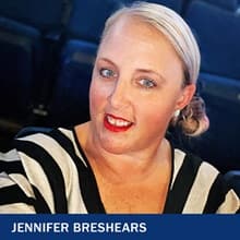 Jennifer Breshears with the text Jennifer Breshears