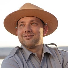 John Roos '18, a bachelor's in history graduate at SNHU.