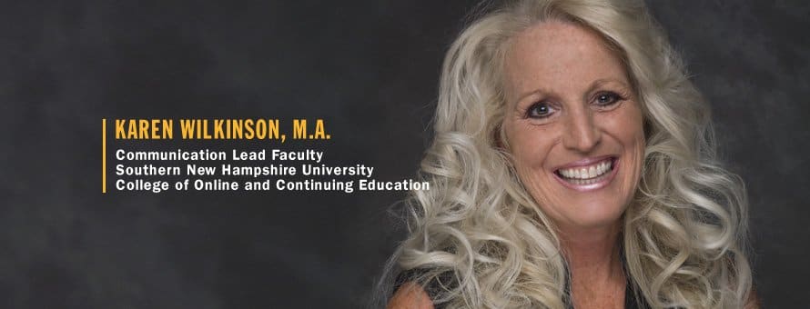 Karen Wilkinson, M.A., Communication Lead Faculty, SNHU 