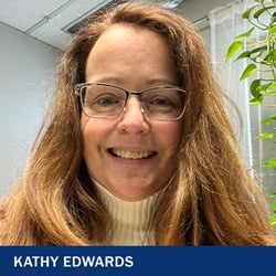 Kathy Edwards, an adjunct social sciences instructor at SNHU.