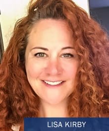 SNHU student and Grace Hopper Scholar Lisa Kirby and the text Lisa Kirby.