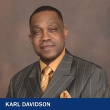 Karl Davidson with the text Karl Davidson