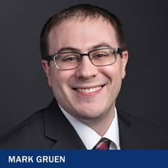 Mark Gruen, an associate dean of global campus mathematics at SNHU.