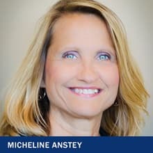 Micheline Anstey and the text Micheline Anstey