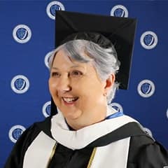 Michelle Dorman '23, an SNHU graduate from Georgia with her bachelor's degree in business administration.