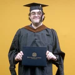 Nicholas Patterson '22 '25G, BA in Creative Writing and MFA in Creative Writing graduate from SNHU.