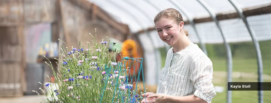 Kayla Stoll, entering her junior year at SNHU, is pursuing dual online STEM degrees in environmental science and environmental engineering.
