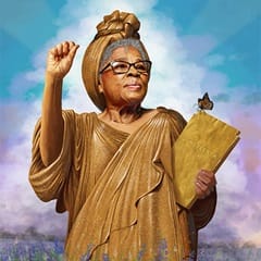 Opal Lee Juneteenth artwork by Dale Stephanos