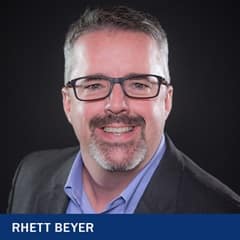 Rhett W. Beyer, an SNHU Master of Business Administration (MBA) adjunct instructor.