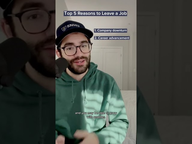 5 REASONS to leave your job #shorts