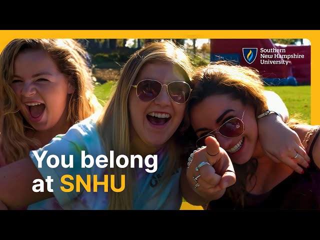 At SNHU, you’re one of us