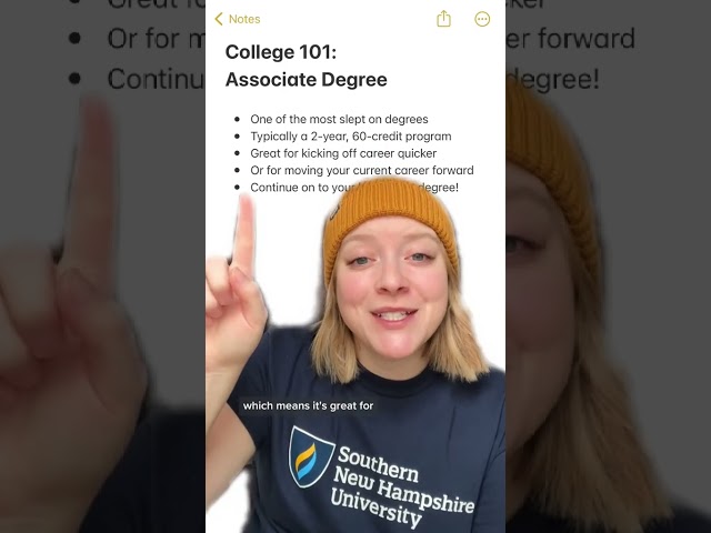 Is an associate degree worth it? (We think so!) #shorts