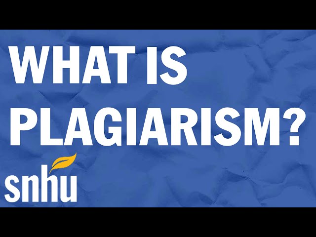 What is Plagiarism and How To Avoid It
