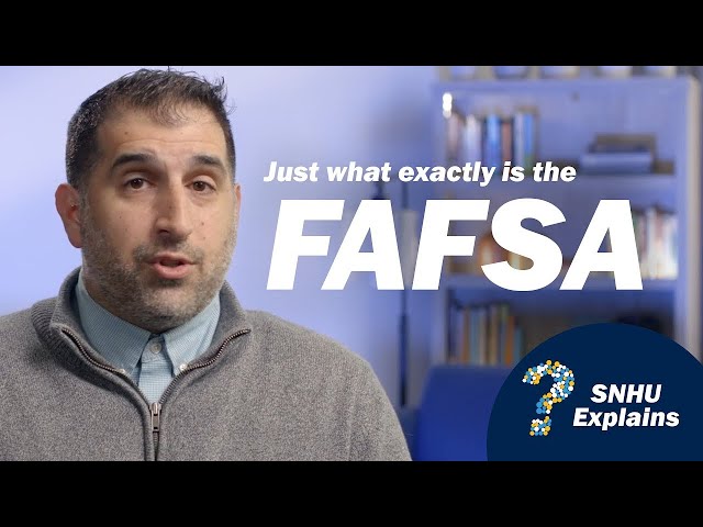 What is the FAFSA Application?