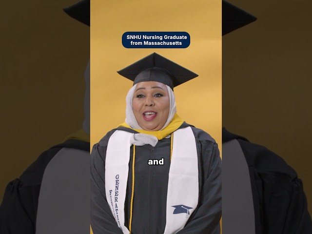 Jamila earned a BSN after more than 15 years as a nurse #NursingEducation #shorts