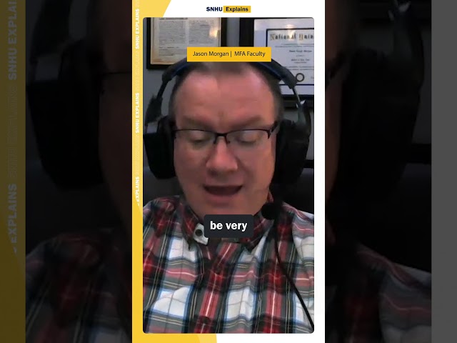 MFA degree explained: What is a master’s thesis? 📖 #shorts