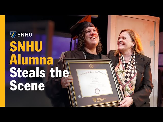 Diploma Delivery Takes Center Stage After SNHU Graduate’s Performance