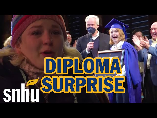 ‘Come From Away’ Star Emily Walton Surprised with Diploma Delivery