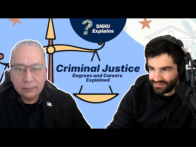 What can you do with a degree in criminal justice?