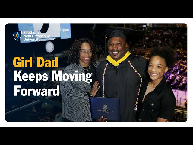‘I Want My Kids to Know That Daddy Did It,’ says College Father at Commencement