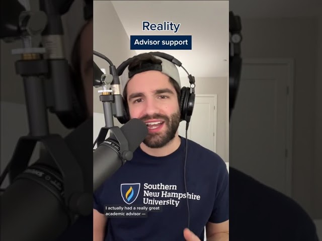 Online college misconceptions - breaking them down here at #snhu #college