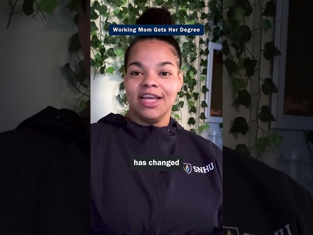 Mom on a mission – college degree achieved! 🎓 #shorts