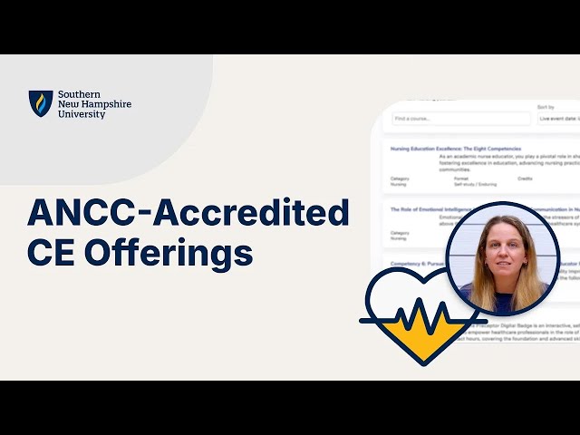 Healthcare Continuing Education at SNHU: What You Need to Know