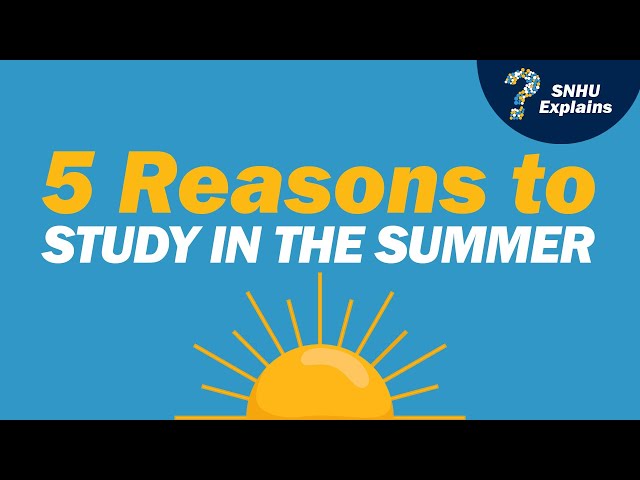College Summer Class Benefits: Why You Should Take Online Summer Classes