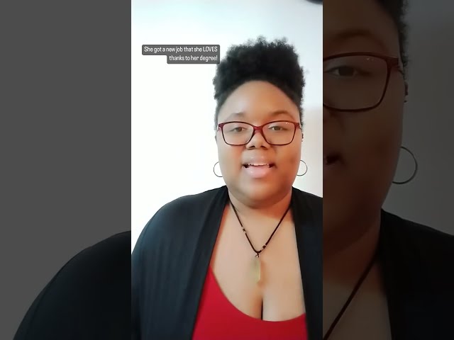 Ready for a career change like Chrismel? Start at SNHU #shorts